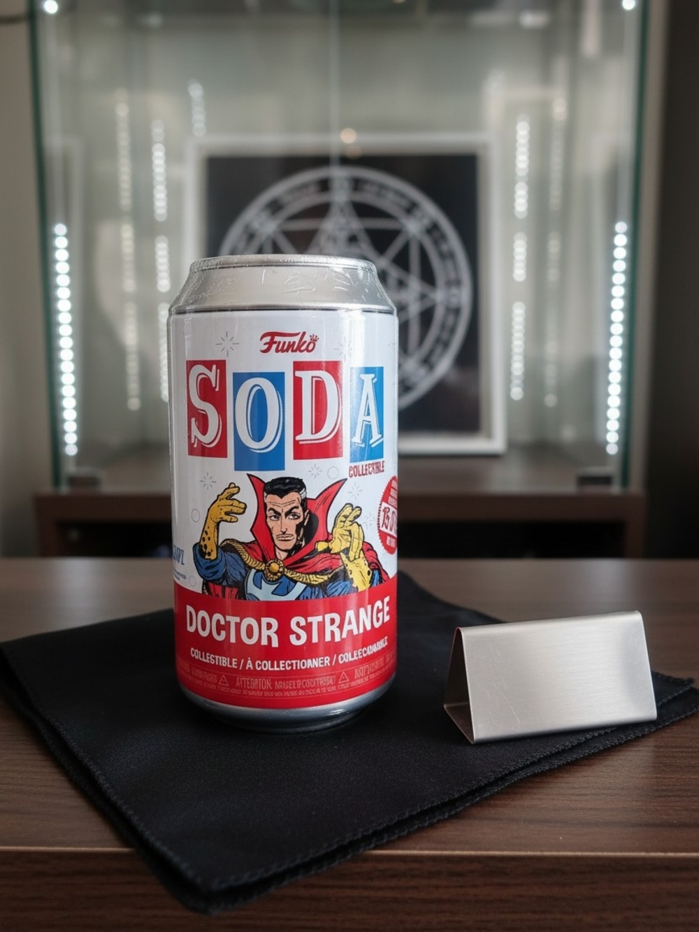 Funko Soda Doctor Strange Can - White & Red Collectible